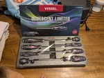 Vessel 8-PIECE Iridescent Limited Purple Screwdriver Set 4308EVAMU Sealed. Fixed Price $310.00.