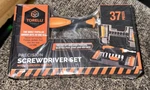 Torelli 37 Piece Screwdriver Set Telescopic Pozi Hex Phillips Slotted Nut Bits. Fixed Price $19.50.