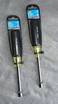 PAIR(2) Ideal 35-296 1/2 In. X 4 Shaft Cushion-grip Nutdriver Wrench Usa New. Fixed Price $19.99.