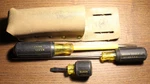 Klein Tools Screwdriver Lot 601-8", 620-6" Ins, 600-1 & 5129 Sheath. Fixed Price $35.00.