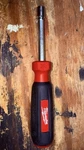 Milwaukee 48-22-2421 1/4 In. Hollow Shaft Nut Driver Wrench Ready 12 Point. Fixed Price $8.00.