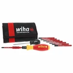 Wiha 28789 11 Piece Insulated TORQUEVARIO-S(10-50 In/lbs) And Slimline Blade Set. Fixed Price $223.19.