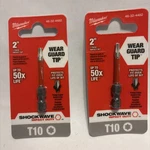 Milwaukee Impact Bit T10 48-32-4482. Packs. Fixed Price $8.99.