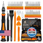 Jorest 40-IN-1 Precision Screwdriver Set Tri-wing Torx Phillips Mini Repair Tool. Fixed Price $20.39.
