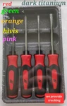 Snap-on Tools 4PC Soft Grip Mini Screwdrivers Set SGDX40BR, 6 Colors New!!!!!!!!. Fixed Price $68.95.
