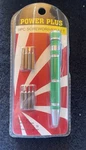 Power Plus 9PC Screwdriver Set, Green - New. Fixed Price $8.00.