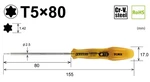 Vessel Torx Driver 6-PIECE Set 5400TX Power Grip T6 T7H T8H T9H T10H. Fixed Price $69.30.