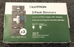 Lutron Toggler Led+ Dimmer Switch White (TGCL-153P-WH-3). Fixed Price $47.99.