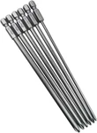 6PCS 1/4 Inch Hex Shank Long Phillips Head Screwdriver Bits Set Magnetic Cross. Fixed Price $14.42.