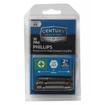 Century Drill & Tool 68510 S2 Screwdriving Bit - Phillips. Fixed Price $12.15.