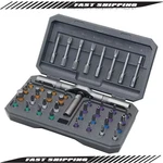 42 In 1 Magnetic Screwdriver Set Precision Ratchet Handle Diy Multi Repair Tool. Fixed Price $15.19.