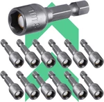 12PCS 5/16 Nut Driver Set, 8MM Hex Strong Silvery. Fixed Price $9.03.