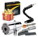 Universal Socket Wrench Home Tool Kit, Screwdriver Bit Set,.... Fixed Price $39.79.