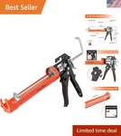 Gun 9 Inch Silicone Sealant For Caulking Filling Sealing Orange. Fixed Price $46.27.