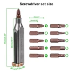 Fanaue Multifunctional Magnetic Keychain Mini Portable Folding Screwdriver Repai. Fixed Price $61.99.