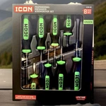 New Green Icon Pc Professional Mechanics Screwdriver Set Anti Cam ACSD-8G. Fixed Price $64.99.