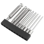Ldexin 9PCS Ball End Hex Head Screwdriver Bits Set, 1.5MM 2MM 2.5MM 3MM 75MM. Fixed Price $20.12.