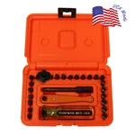 Chapman 8900ORANGE Screwdriver Set Std. + Slotted Bit Kit Usa Made Mfg Direct. Fixed Price $79.00.