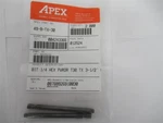 Apex 49-B-TX-30 , T-30 1/4" Torx Power Drive Bit 3-1/2 L (pk 2). Fixed Price $22.00.