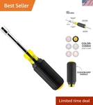 9/16-INCH Heavy-duty Hollow Shaft Nut Driver With Cushion-grip Handle By Klein. Fixed Price $19.99.