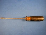 Vtg Stanley Usa 100 Plus 66-186 Yellow & Black Handle Flathead Screwdriver. Fixed Price $12.99.