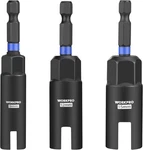 Workpro 3PC Power Wing Nut Driver Bit 9-15MM Socket 1/4 Hex Shank. Fixed Price $14.99.