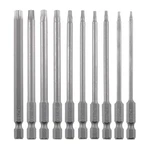 Vesttio Security Torx Screwdriver Bit Set 11PCS 1/4 Inch Hex Shank /100 Mm. Fixed Price $19.09.