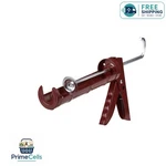 Professional-grade Dripless Caulk Gun 10OZ Heavy-duty Silicone Dispensing. Fixed Price $17.99.