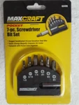 Maxcraft Pocket 7 Piece Screwdriver Set New With Case Chrome & Holder. Fixed Price $15.99.