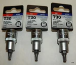 Pcs Vulcan Chrome Fractional Star Bit Sockets T30 Tip 3505012114. Fixed Price $17.99.