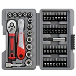Hi-spec 48PC Ratcheting Screwdriver & Socket Set, 1/4" Mini Bit Ratchet.... Fixed Price $35.76.