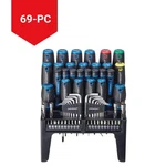 Mastercraft Screwdriver Set With Wall-mountable Stand, 69-PC. Fixed Price $43.34.