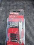 Sears Craftsman Usa Nos 5PC Reversible Ratchet Offset Screwdriver 41469. Fixed Price $49.00.