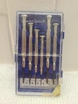 Archer Assorted Precision Screwdriver Set Of 6 Different Size In Case Multi Use. Fixed Price $27.00.