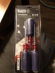 Klein Tools American Forged Piece Screwdriver Set 8544374 Limited Edition. Fixed Price $40.00.