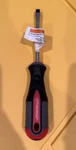 New Pittsburgh 1/4X4 Slotted Screwdriver #94604 - Red. Fixed Price $9.99.