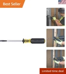 Klein 6026K Slotted Screw-holding Screwdriver 5/16-INCH Flat Head Precision. Fixed Price $26.98.
