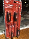 48-22-2205 Milwaukee Pc. Insulated Screw Driver Set. Fixed Price $49.95.