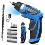 8V Cordless SCREWDRIVER,6+1 Torque Max 10N Electric Power Blue. Fixed Price $51.48.