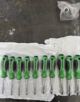 Matco Tools 10PC Metric Nut Driver Set Green Ergonomic Handle Steel. Fixed Price $149.99.