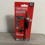 Brand New Craftsman 4-VOLT Max Powered Cordless Screwdriver W/charger & 21 Bits. Fixed Price $40.00.