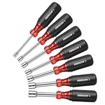 7 Pcs Arrow Nut Driver Set Sae Cr-v Steel 1-INCH Hollow Shaft Fits 3/16-1/2. Fixed Price $49.39.