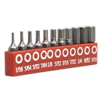 Genius Tools Piece Sae Hex Screwdriver Bit Set SB-311SH. Fixed Price $9.60.