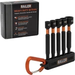 Railer Driver Premium 4 Inch 5-PIECE Nutsetter Bit With Storage. Fixed Price $29.99.