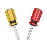 Short Screwdriver Set Twocolor Small Handle Stubby Phillips. Fixed Price $14.20.