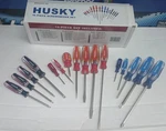 Husky 16 Piece Screwdriver Set Phillips Slotted Torx Brand New. Fixed Price $38.95.