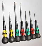 Wera Laser Tip Ball Grip Screwdriver Set 7 Pieces Ph Slotted Green Red Yellow. Fixed Price $99.48.