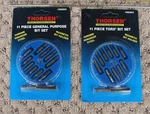 Thorsen 11PC Torx & General Purpose Bit Set Chrome New Nr 156293 156294. Fixed Price $11.00.