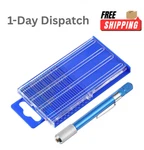 Skrfren 21 Pcs Metric Mini Micro Drill Set Carburetor Jet Pin Vise. Fixed Price $13.67.