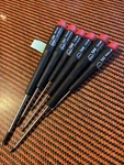 Wiha 26190 6PC Precision Miniature Phillips Flat Blade Screwdriver Set Germany. Fixed Price $40.00.